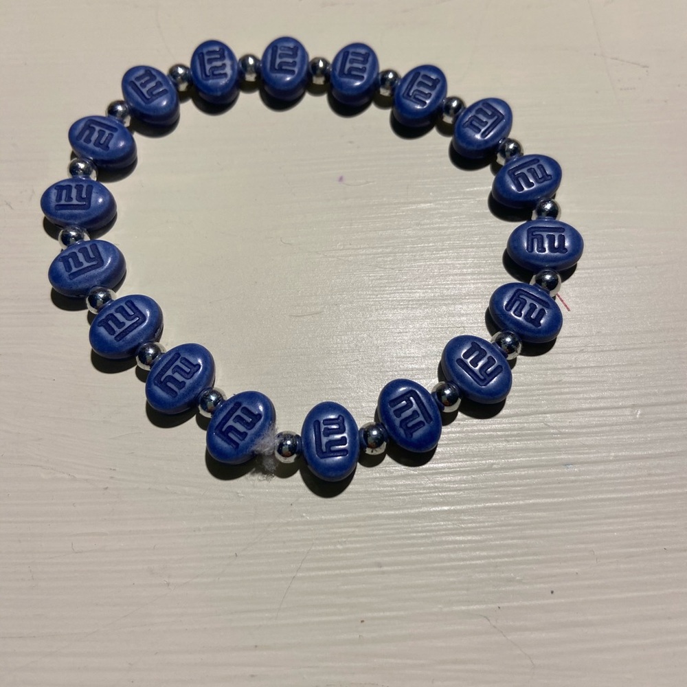 Blue NY giants Bracelet